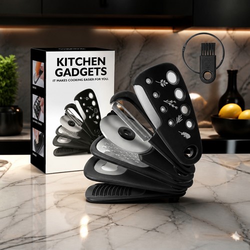Gadget cucina gourmet - set, 6